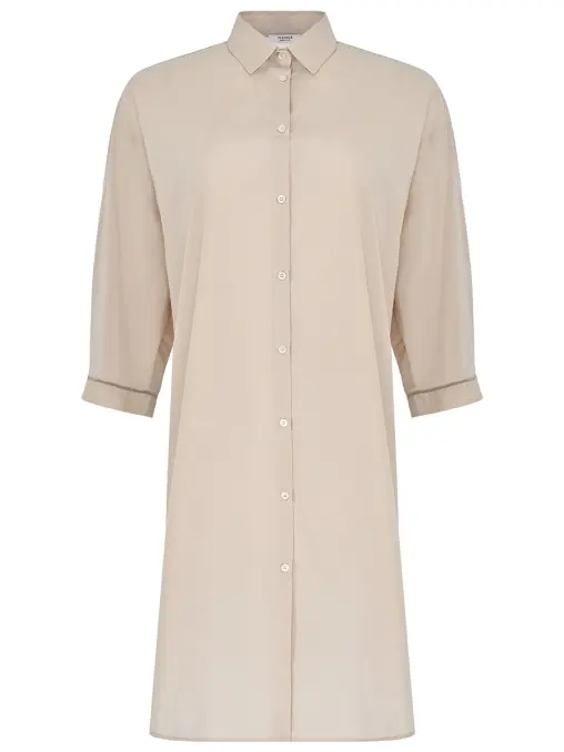 Блуза однотонная PESERICO