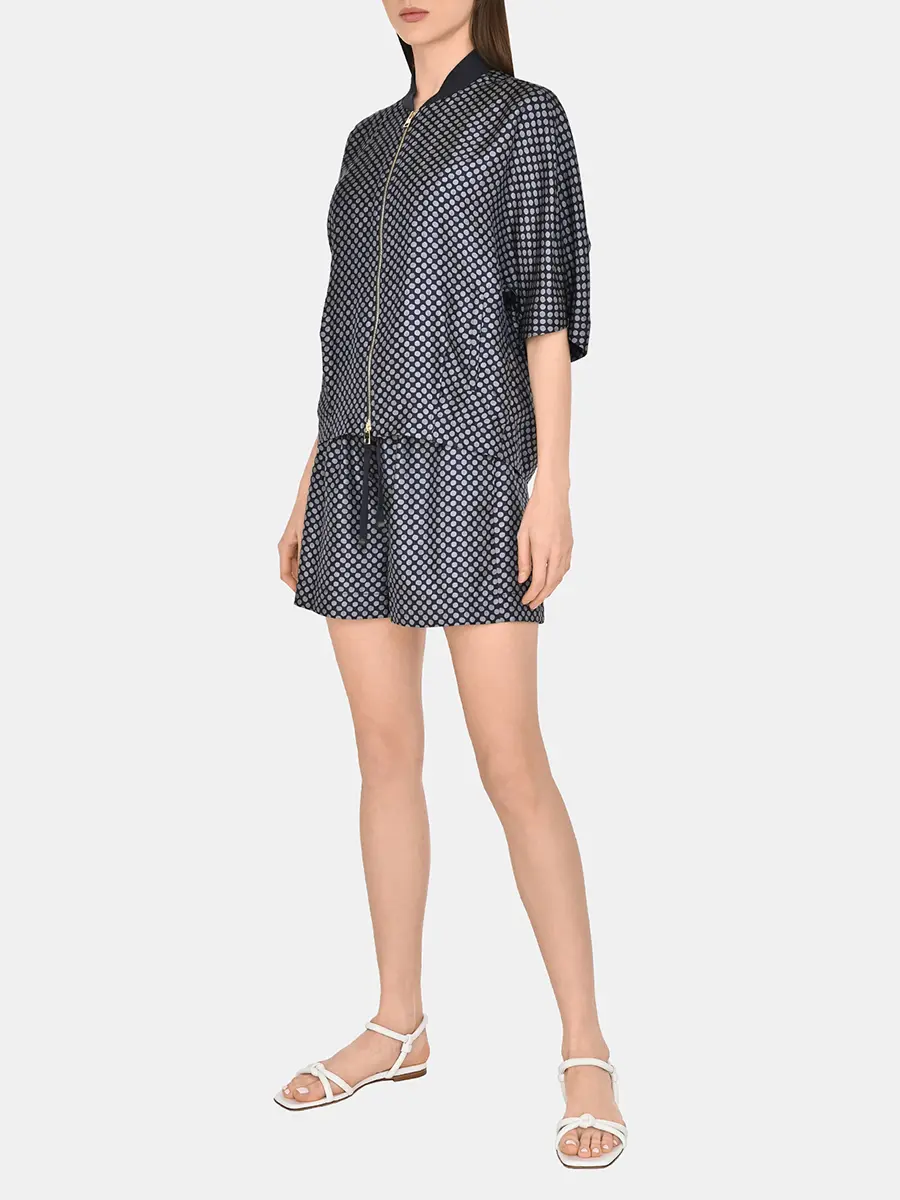 Блуза шелковая