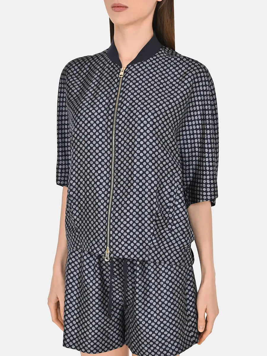 Блуза шелковая