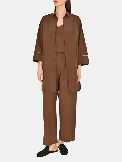 Брюки однотонные PESERICO