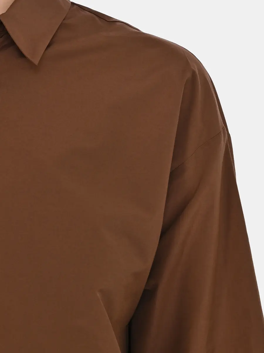 Рубашка однотонная