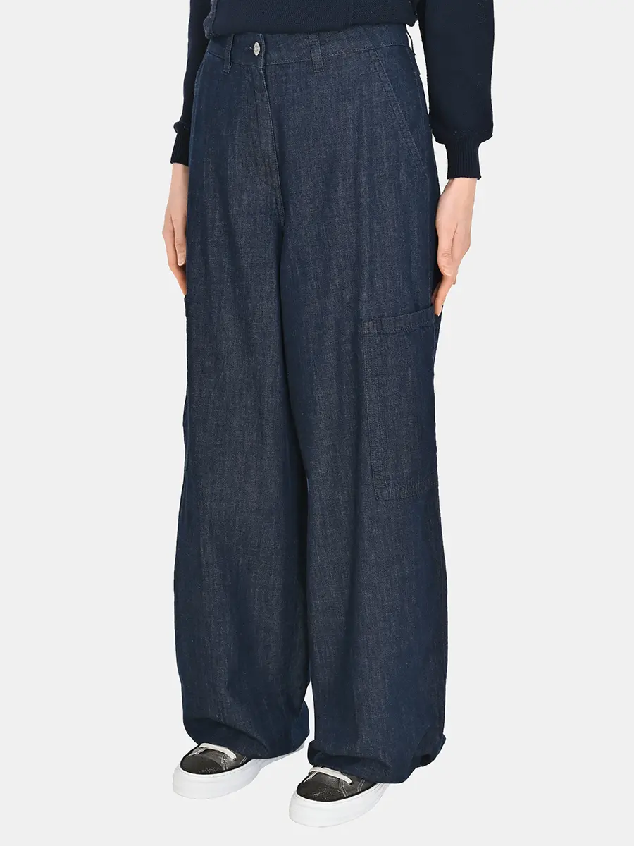 Джинсы хлопковые