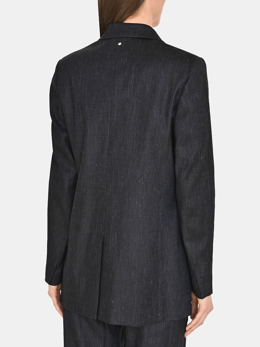 Пиджак изо льна и вискозы