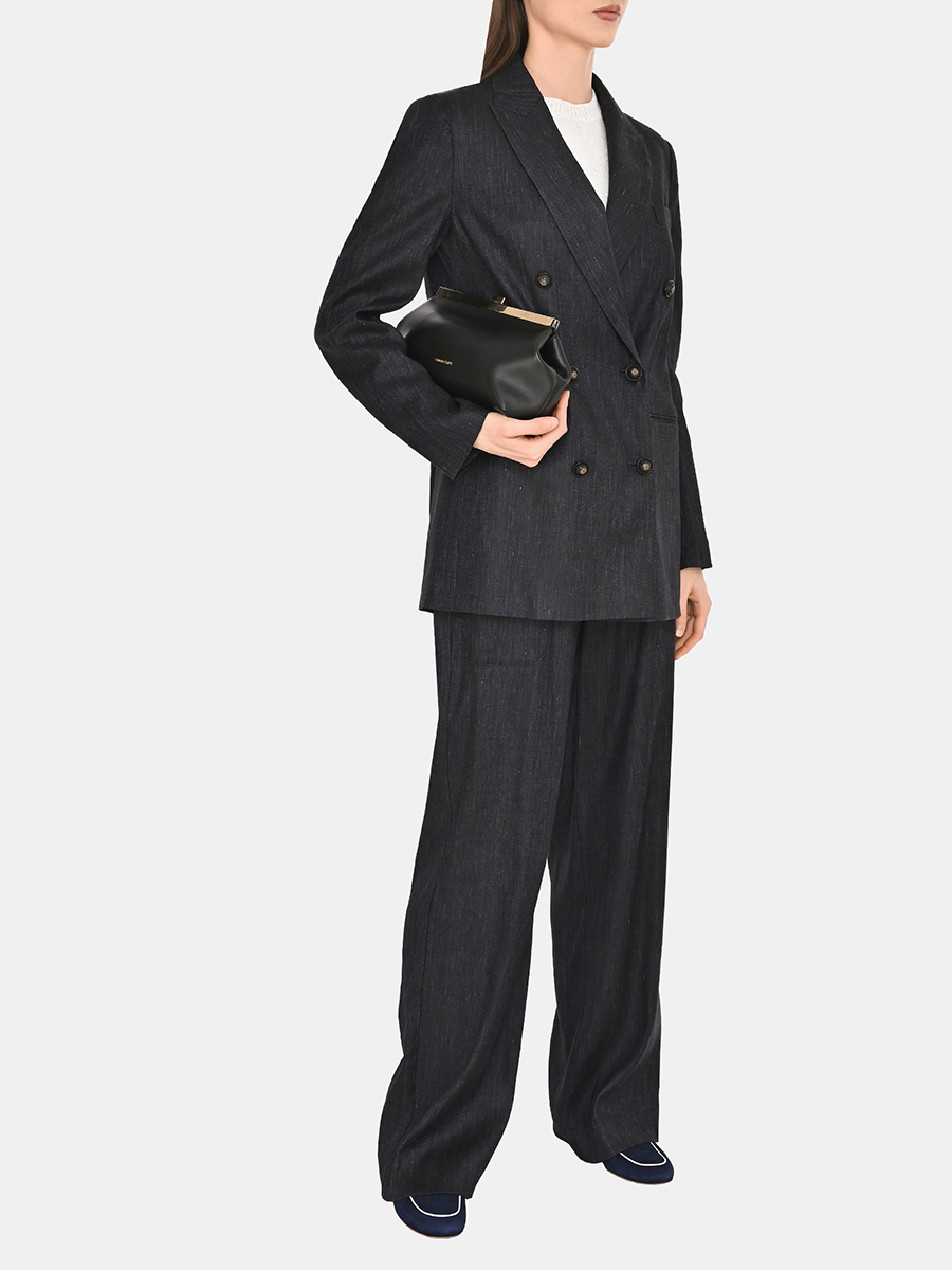 Пиджак изо льна и вискозы