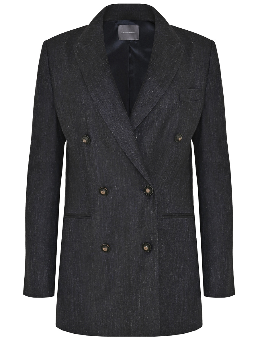 Пиджак изо льна и вискозы