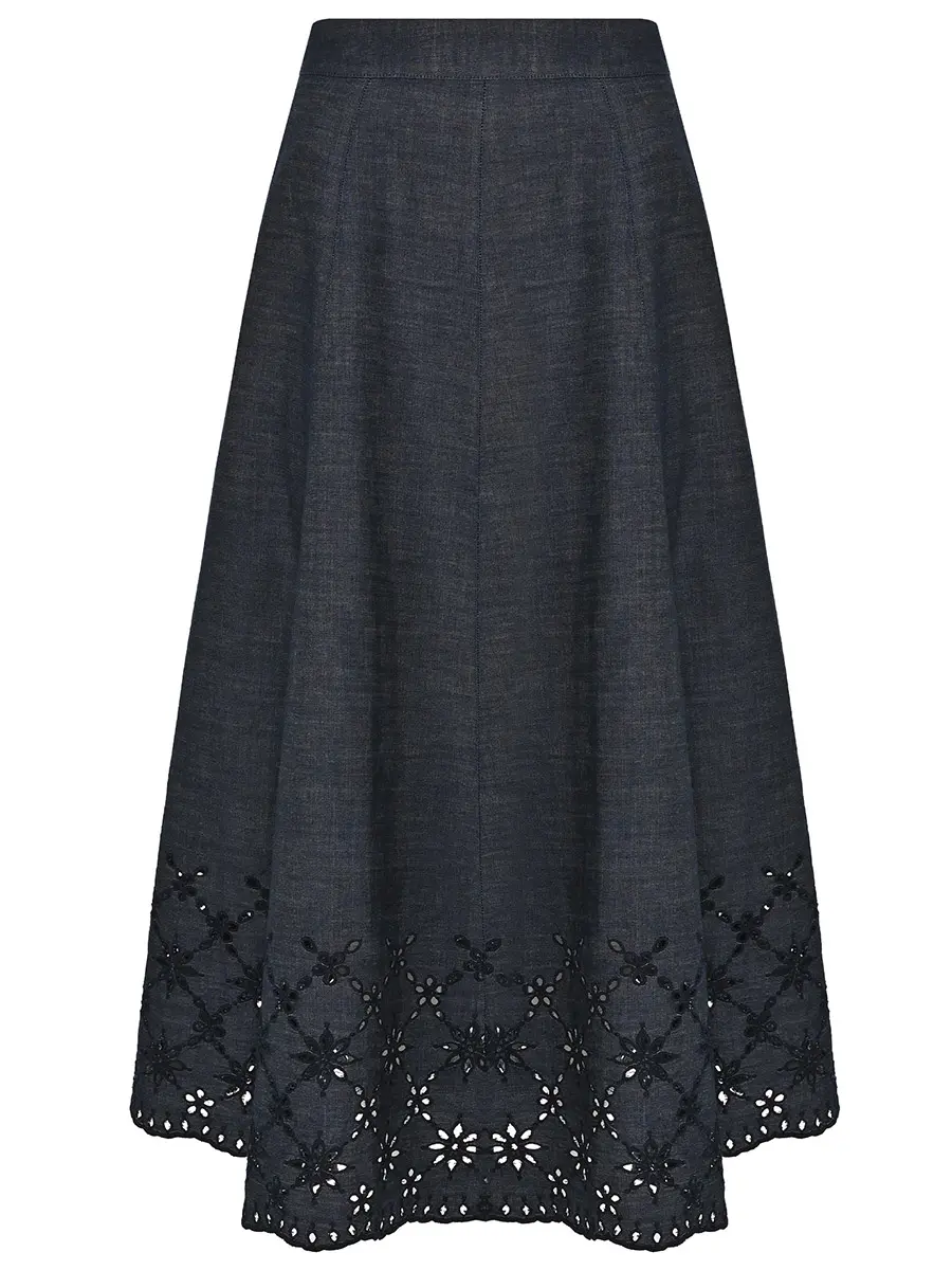 Юбка хлопковая