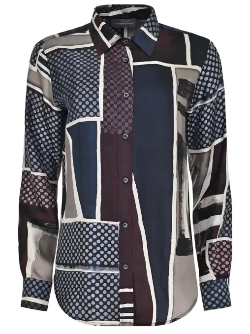 Блуза шелковая LORENA ANTONIAZZI