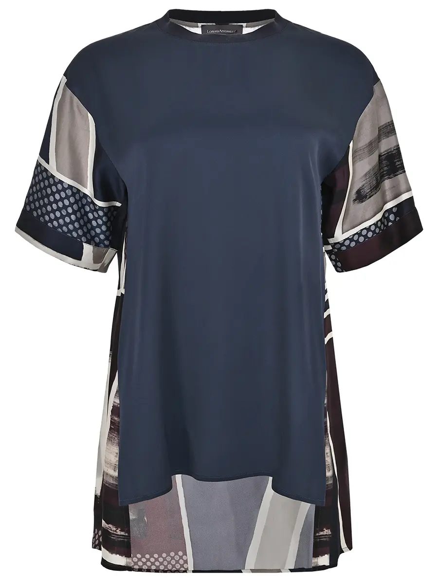 Блуза шелковая