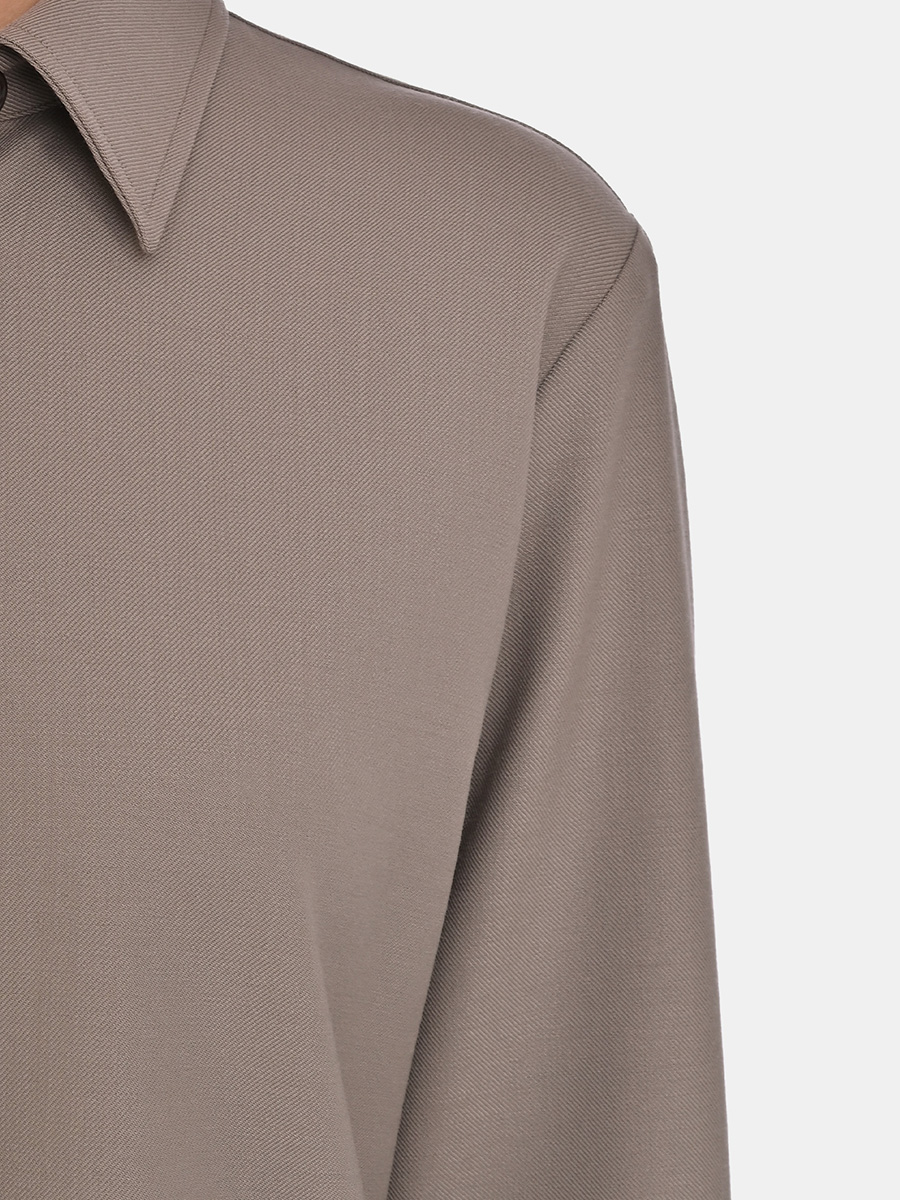 Блуза однотонная