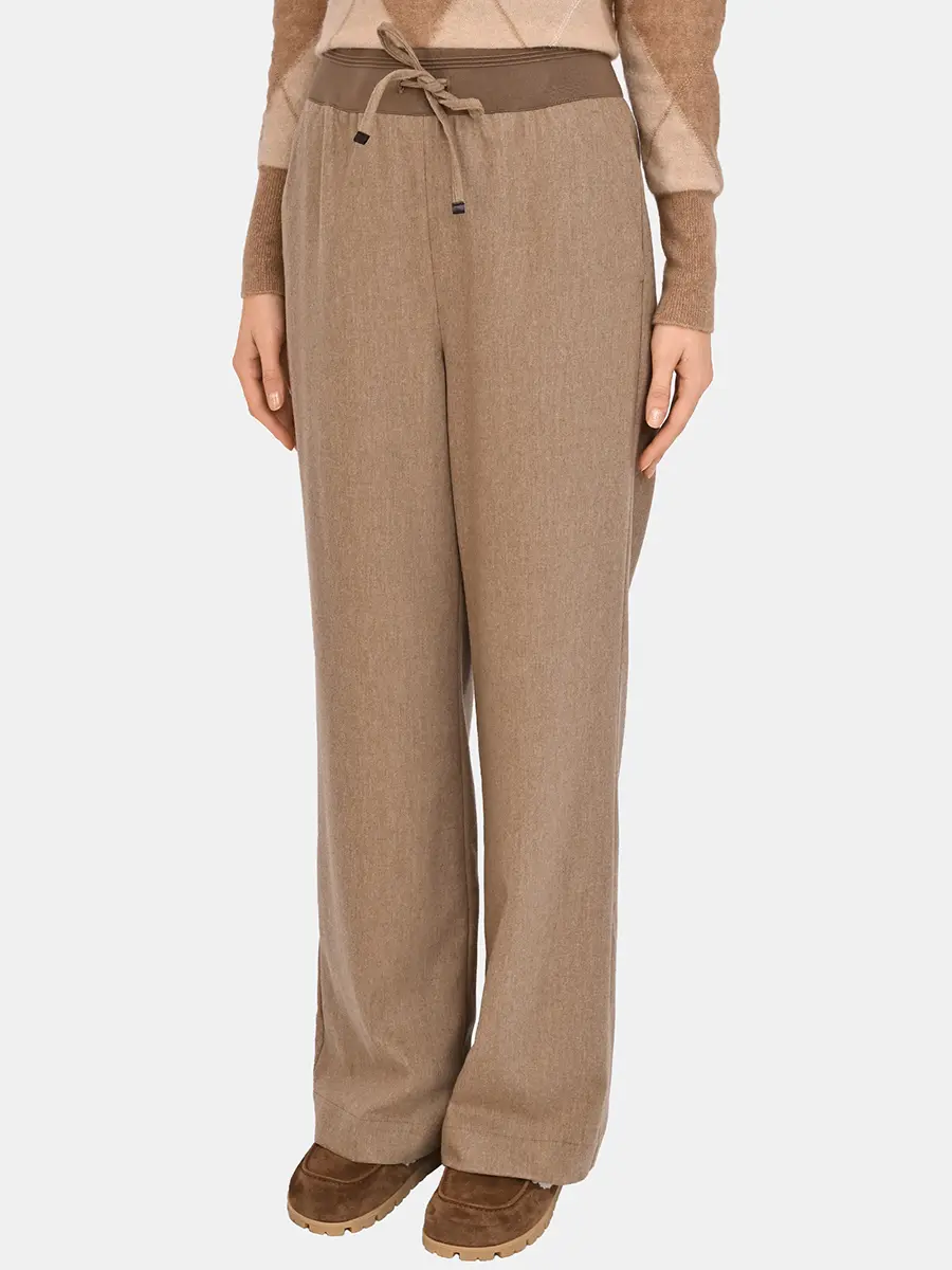 Брюки шерстяные