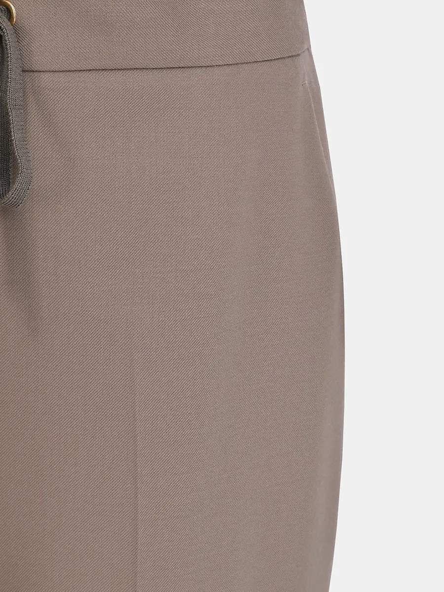 Брюки однотонные