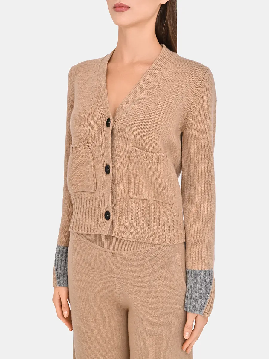 Кардиган шерстяной