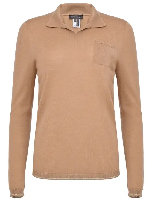 Поло из кашемира и шелка LORENA ANTONIAZZI