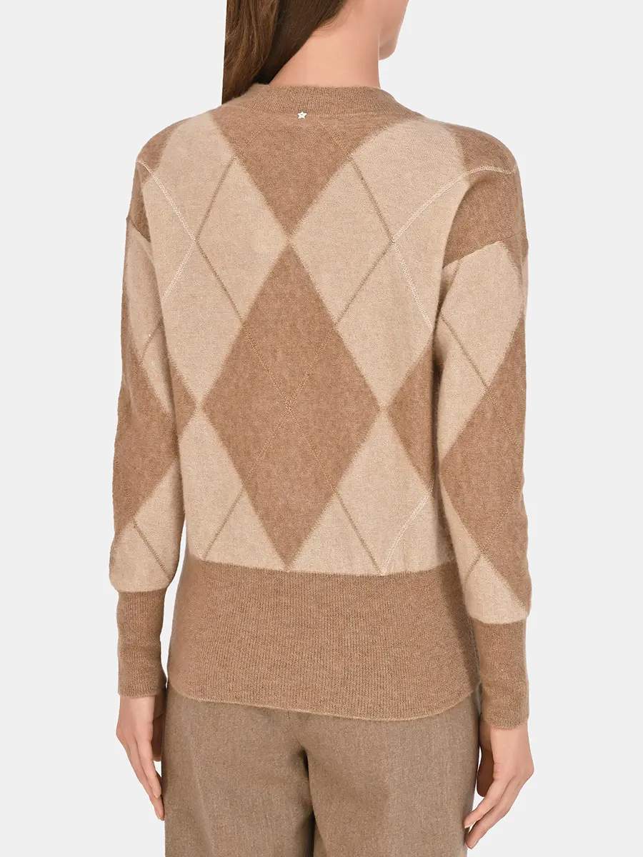 Пуловер шерстяной