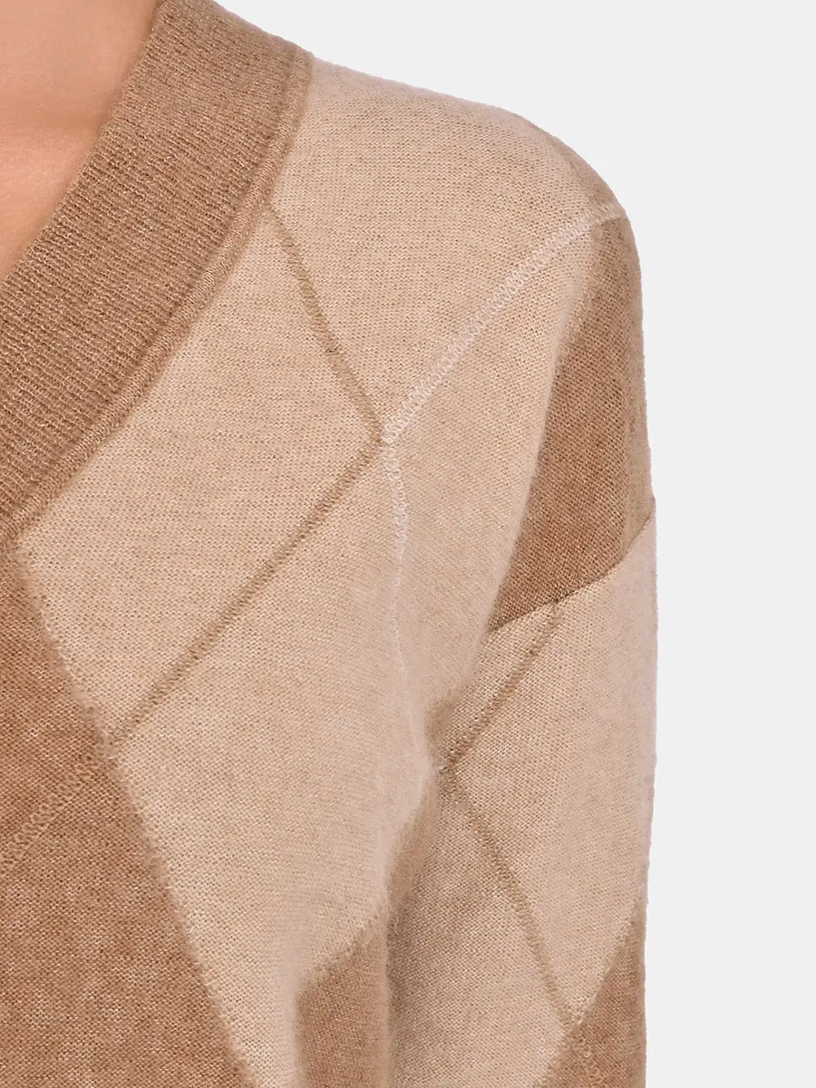 Пуловер шерстяной