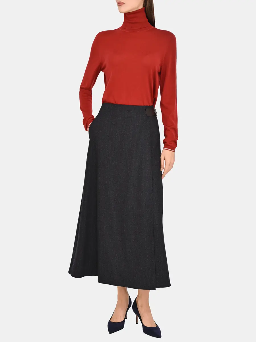 Водолазка из кашемира и шелка