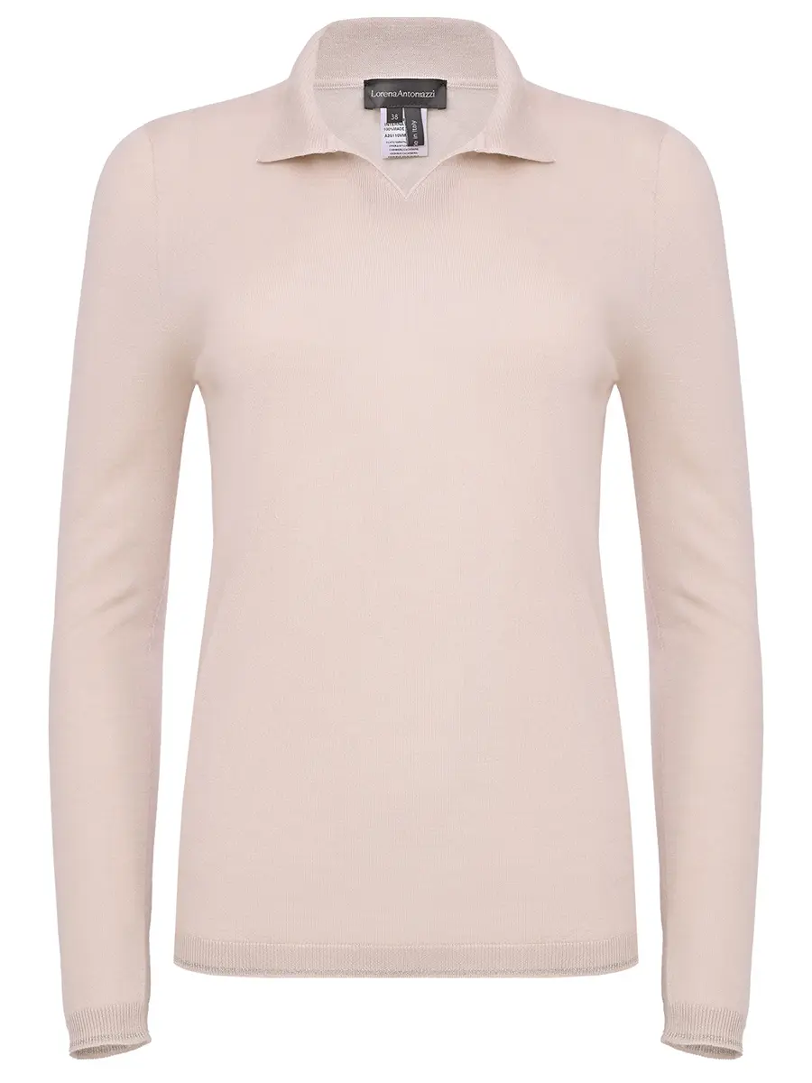 Поло из кашемира и шелка