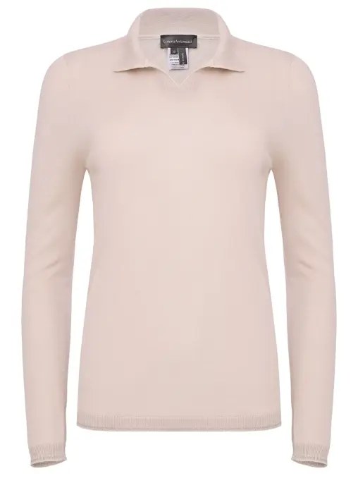 Поло из кашемира и шелка LORENA ANTONIAZZI