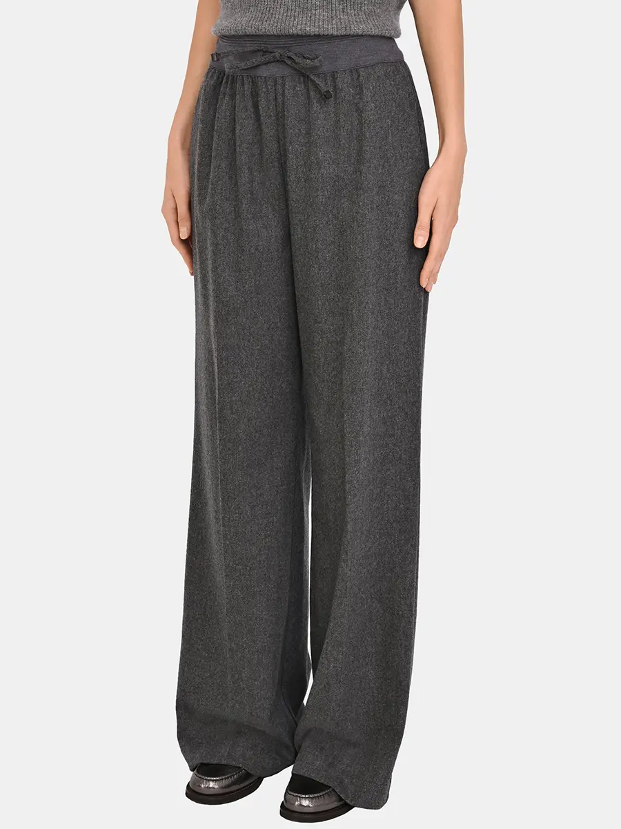 Брюки шерстяные