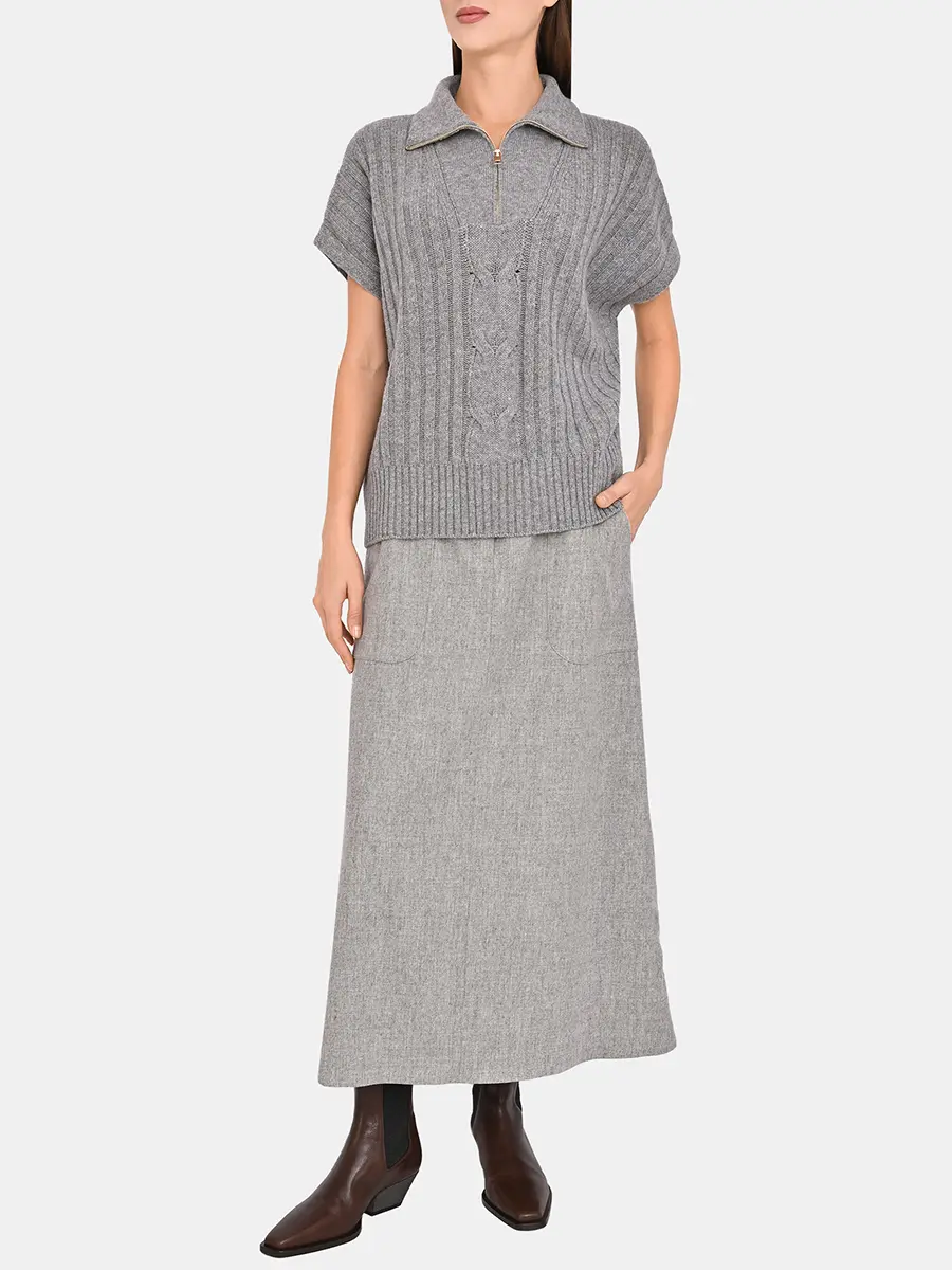 Жилет шерстяной