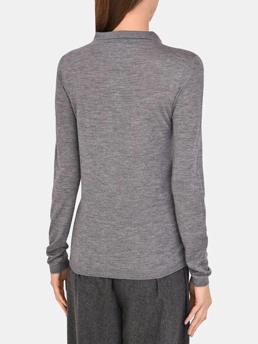 Поло из кашемира и шелка