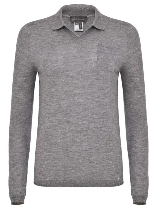 Поло из кашемира и шелка LORENA ANTONIAZZI