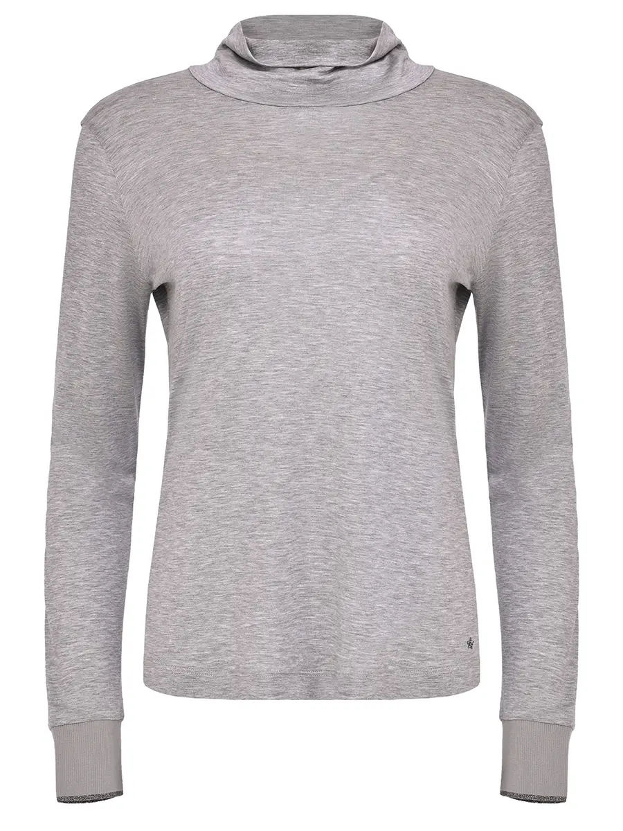 Джемпер из вискозы и шелка