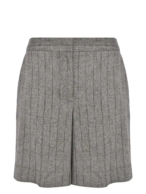 Бермуды из шерсти и вискозы LORENA ANTONIAZZI