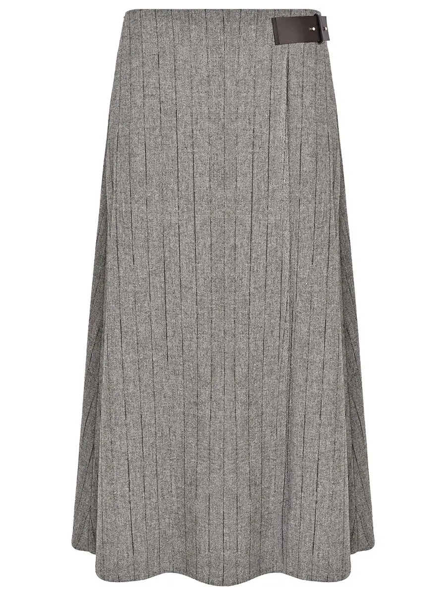 Юбка в полоску