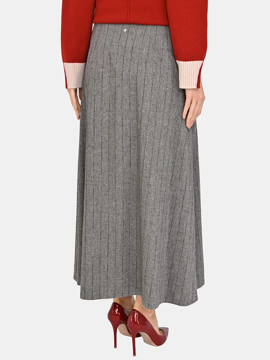 Юбка в полоску