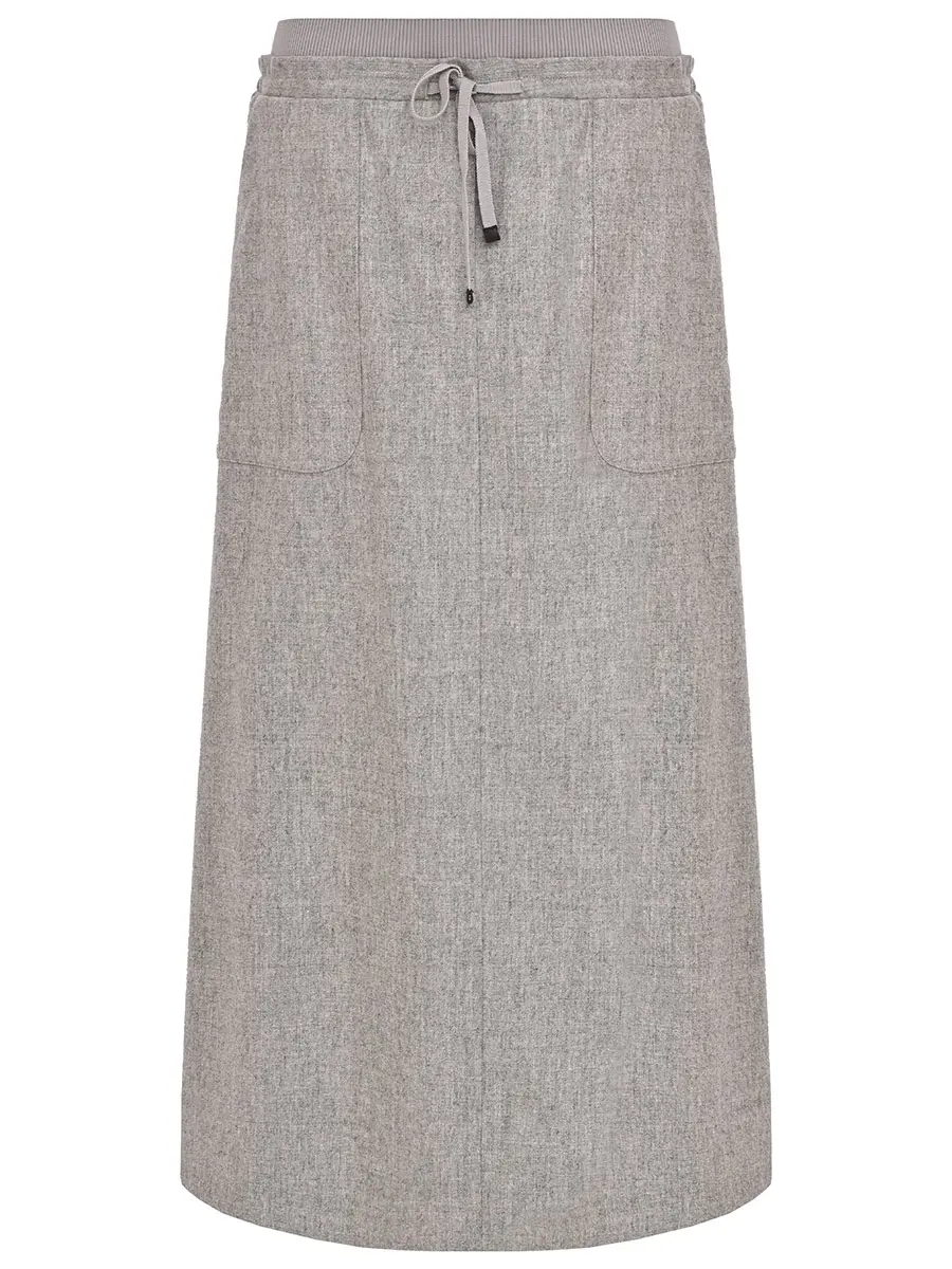 Юбка шерстяная