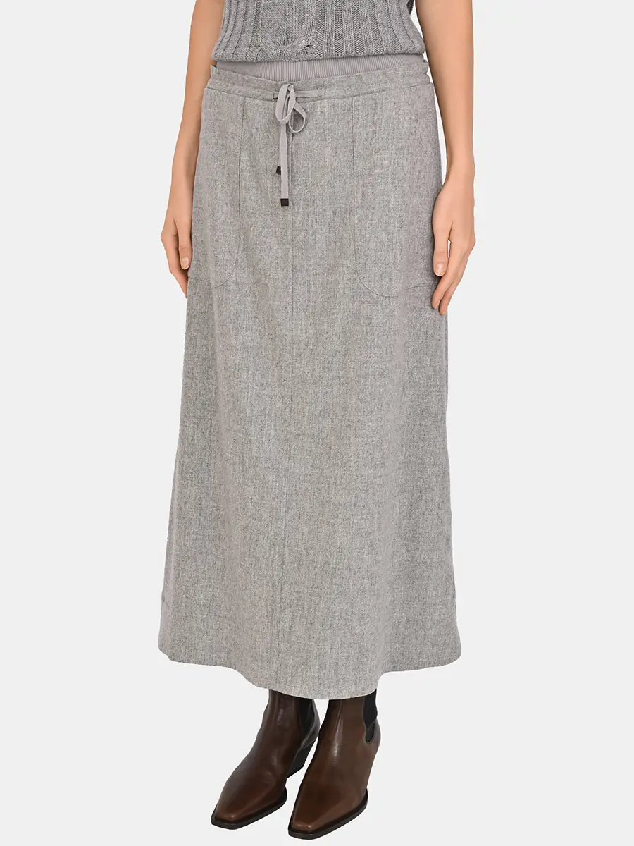 Юбка шерстяная