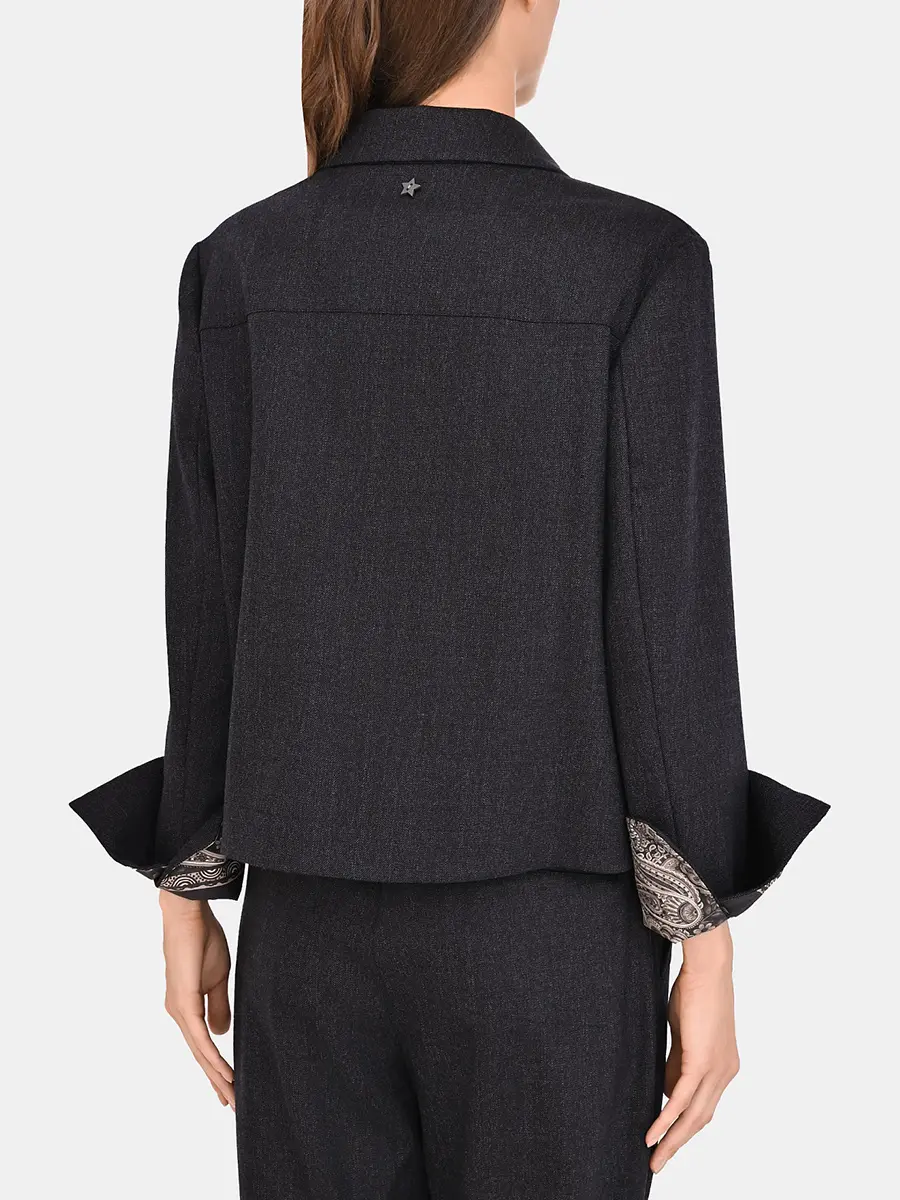 Жакет шерстяной