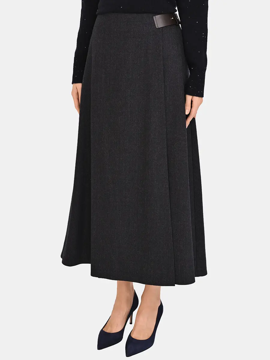 Юбка шерстяная
