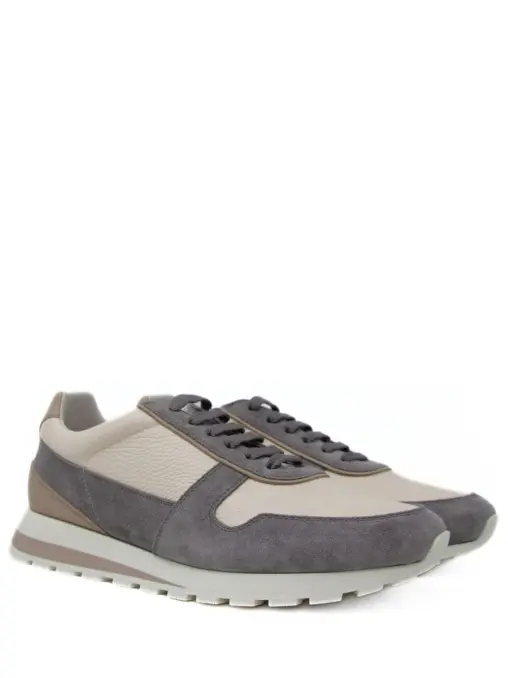 Кроссовки комбинированные BRUNELLO CUCINELLI