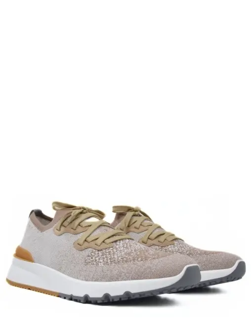 Кроссовки текстильные BRUNELLO CUCINELLI