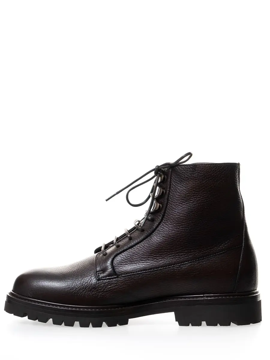 Ботинки кожаные