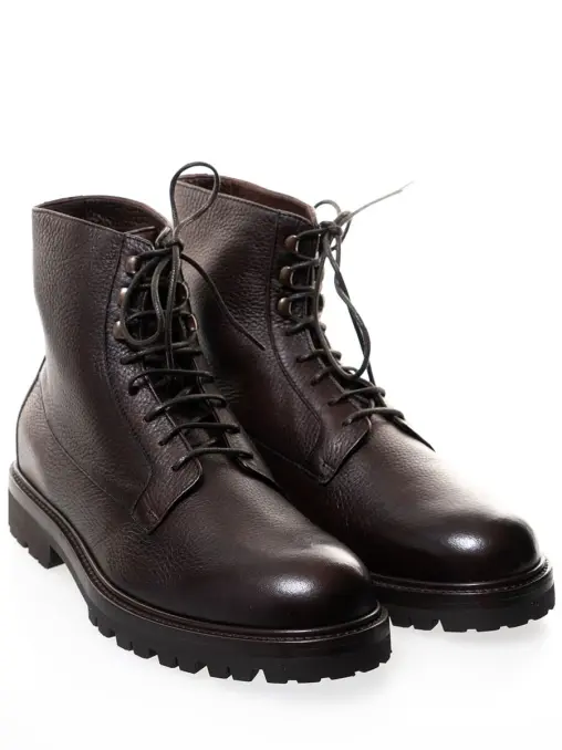 Ботинки кожаные BRUNELLO CUCINELLI