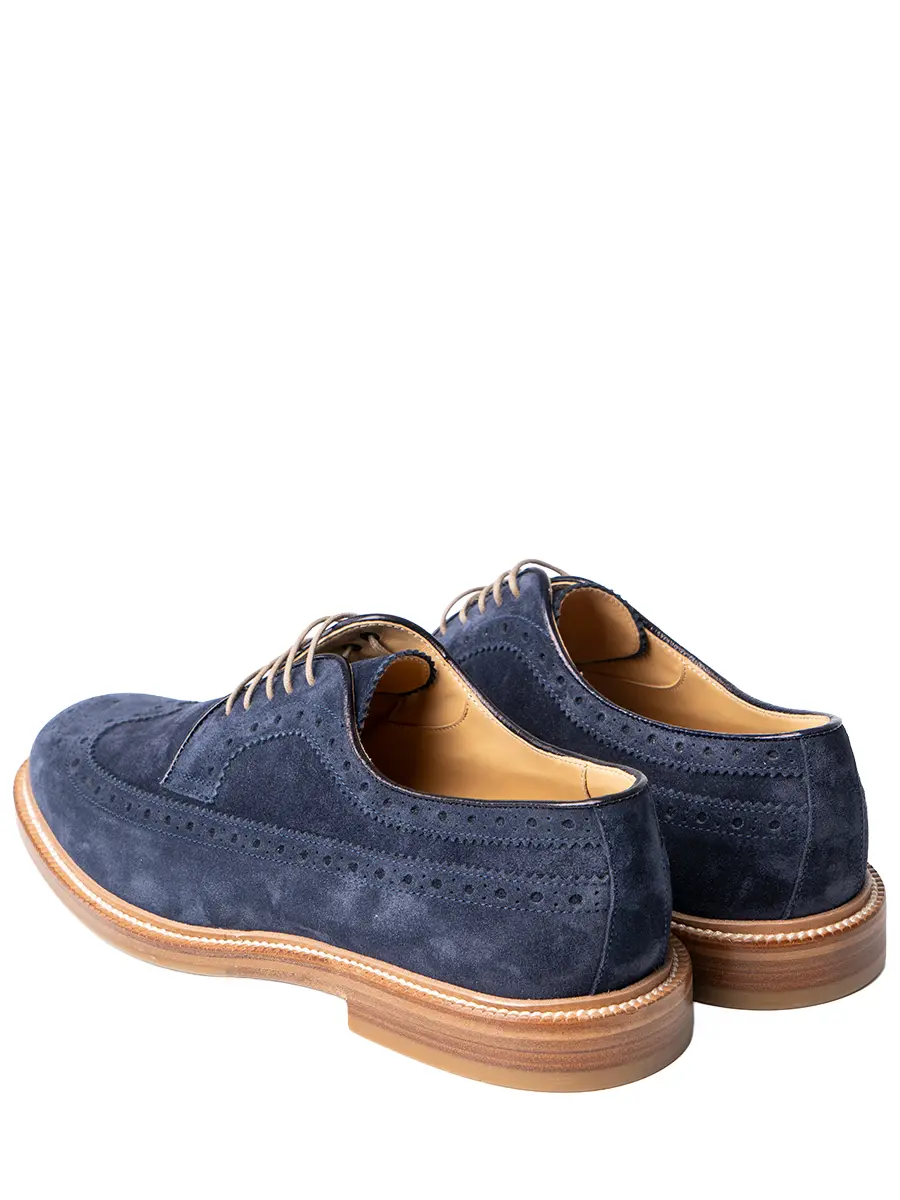 Броги замшевые