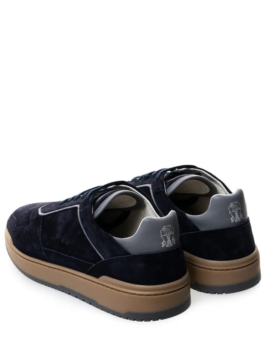 Кеды замшевые