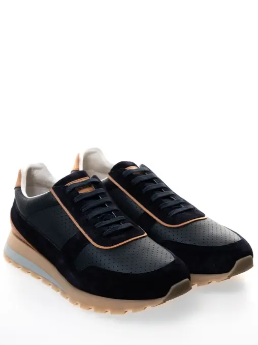 Кроссовки комбинированные BRUNELLO CUCINELLI