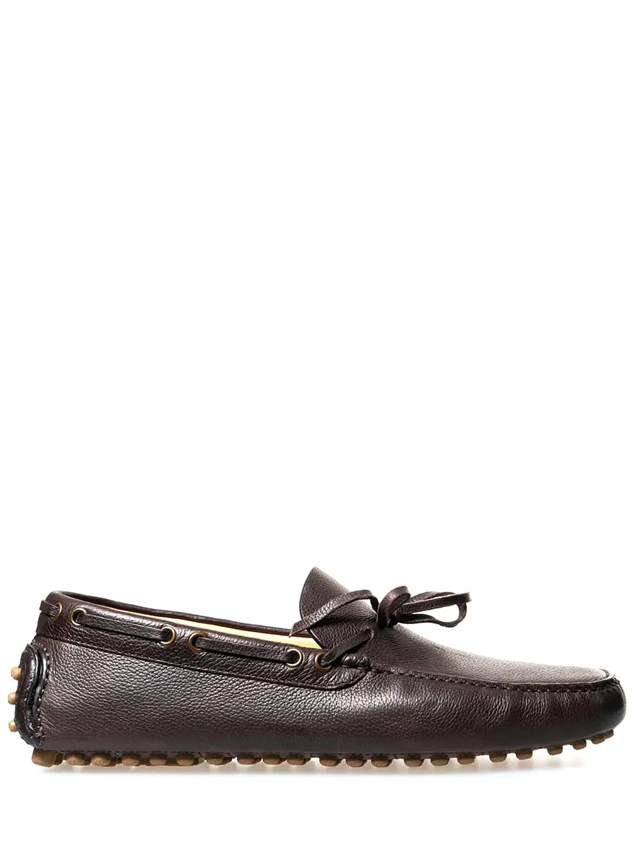 Мокасины кожаные