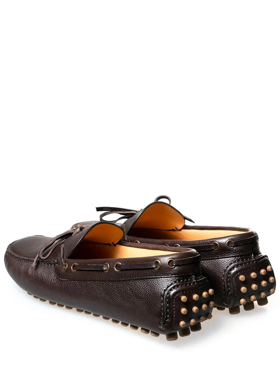 Мокасины кожаные