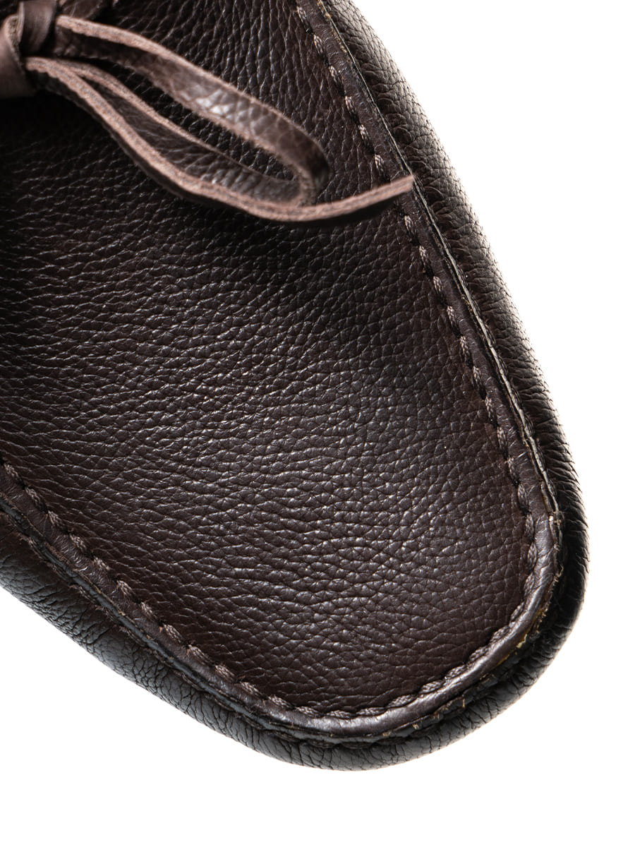 Мокасины кожаные