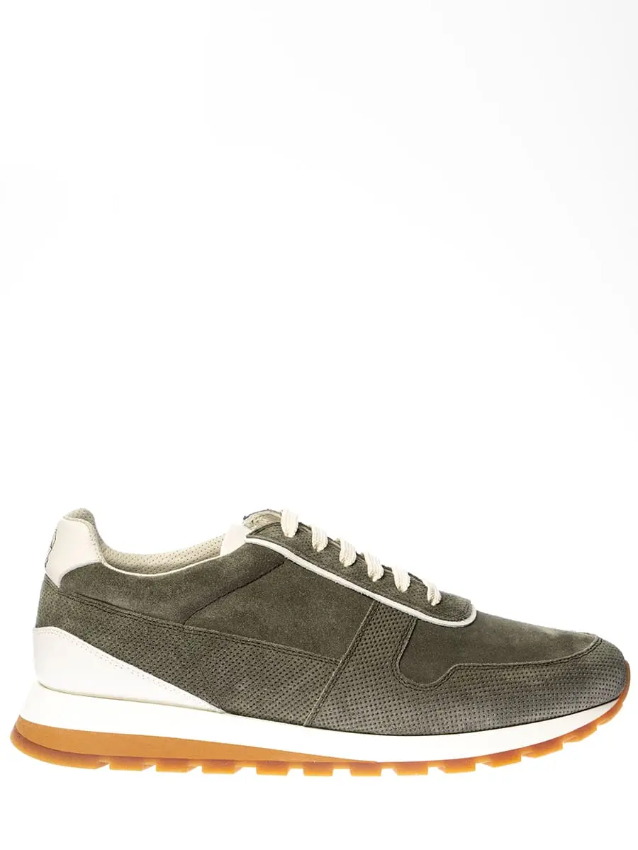 Кроссовки замшевые