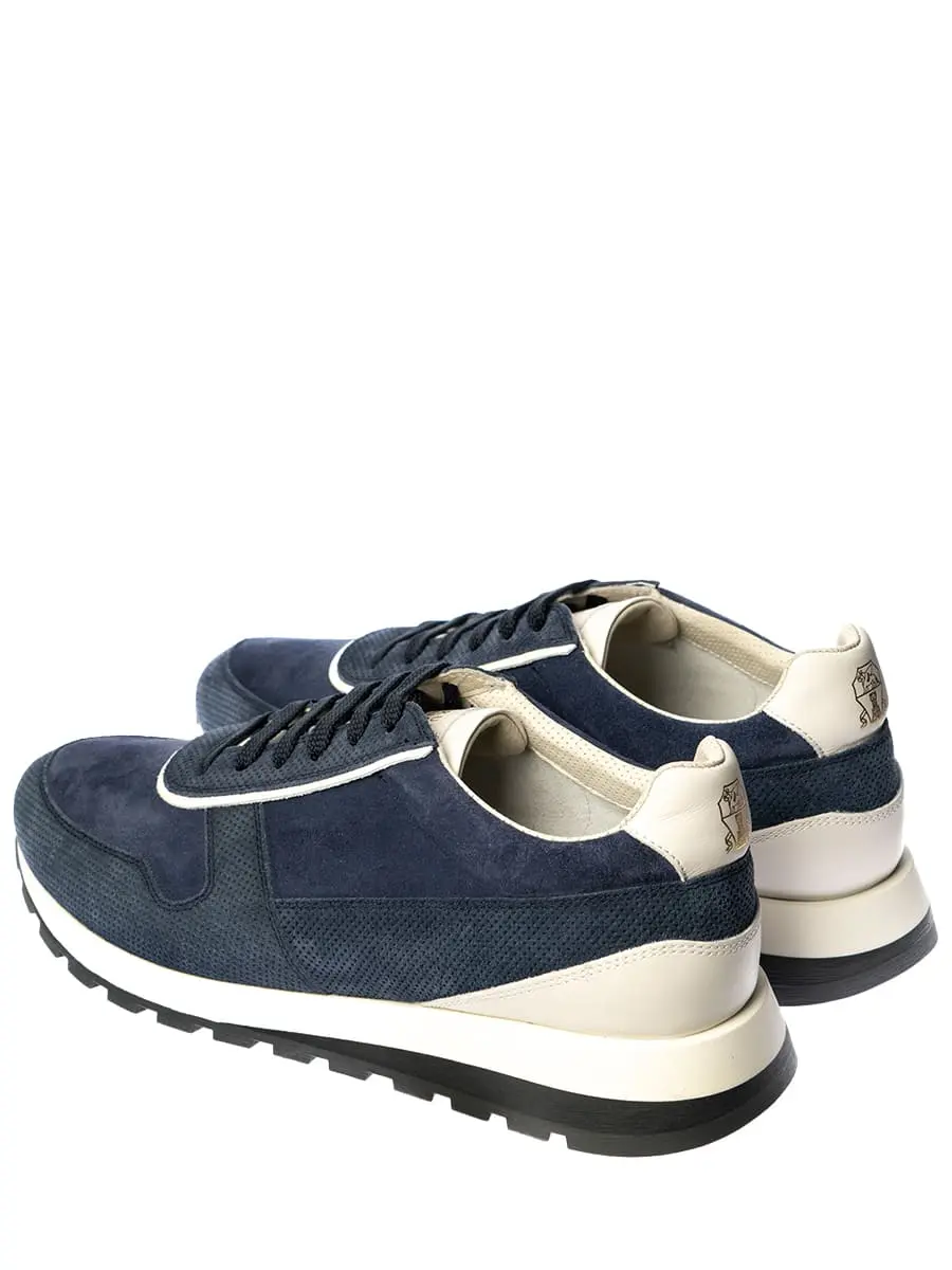 Кроссовки замшевые