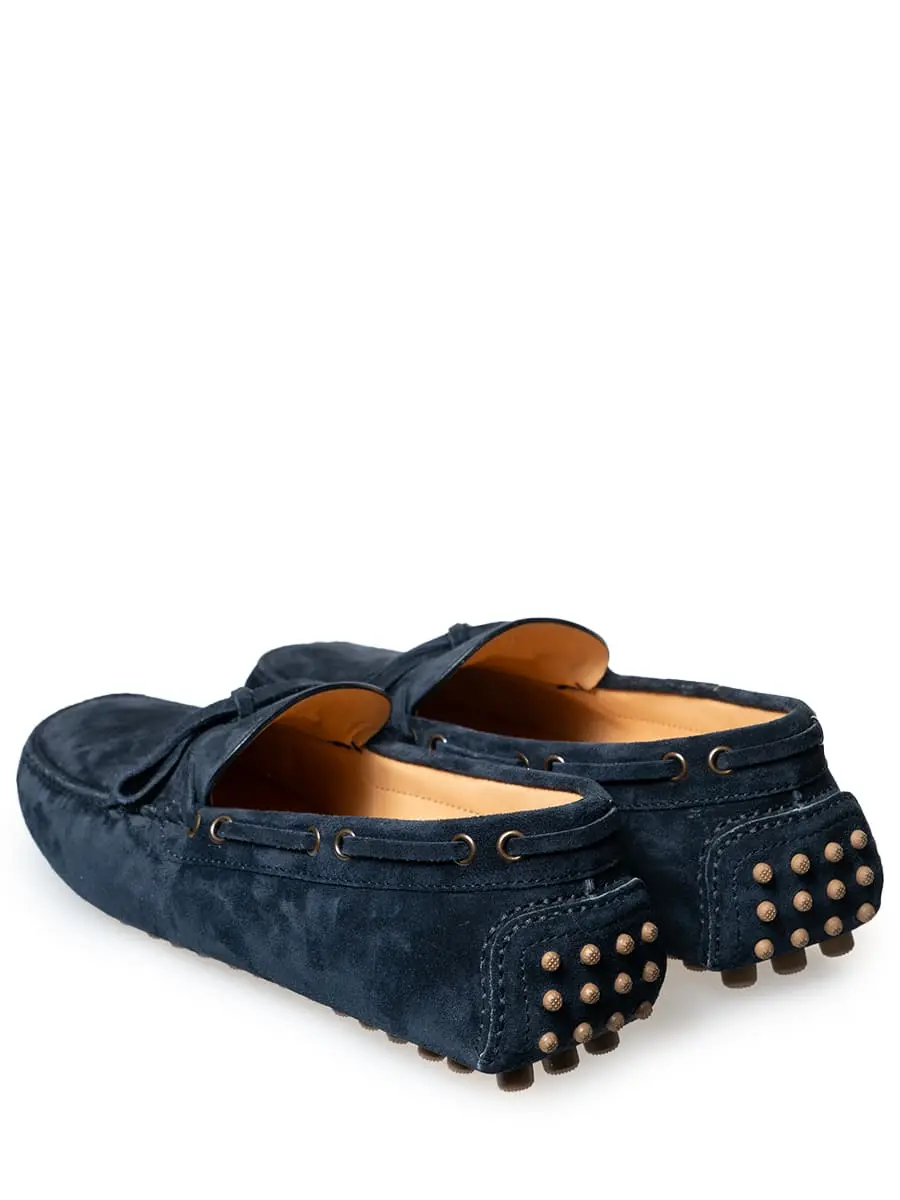 Мокасины замшевые