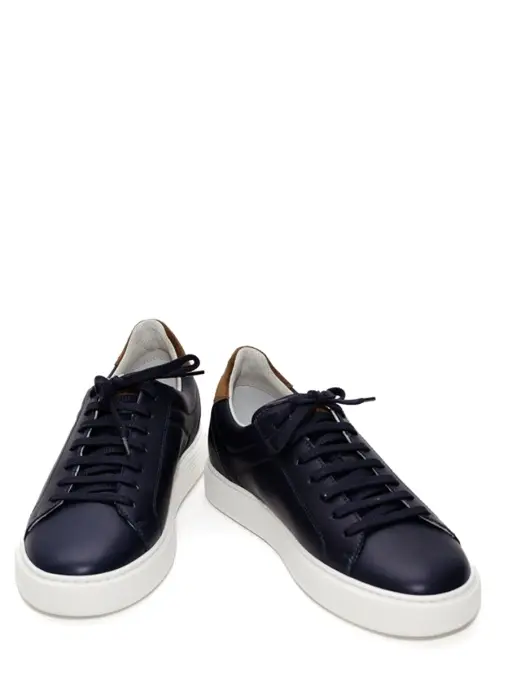 Кеды кожаные BRUNELLO CUCINELLI