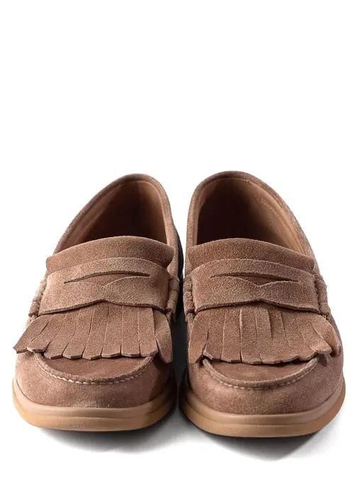 Лоферы замшевые BRUNELLO CUCINELLI