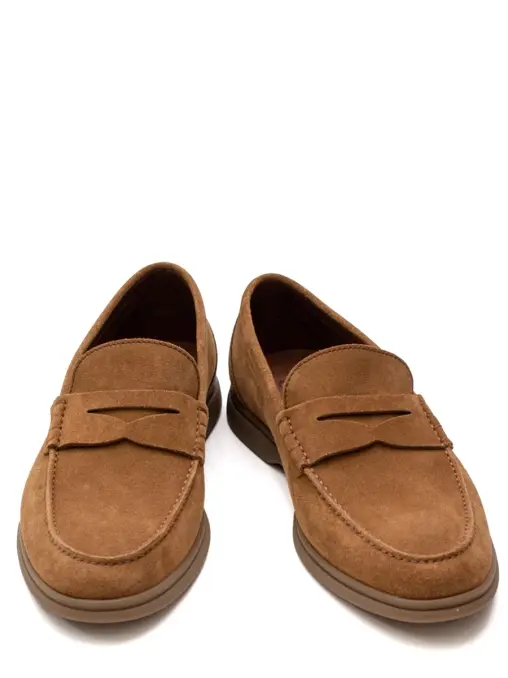 Лоферы замшевые BRUNELLO CUCINELLI